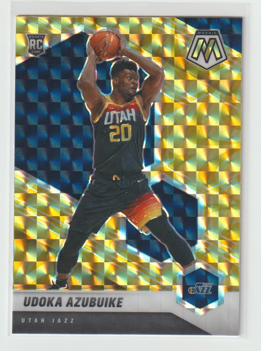 234 Udoka Azubuike - Utah Jazz Reactive Yellow