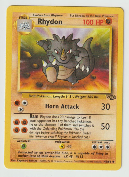 45/64: Rhydon – Fighting – Uncommon