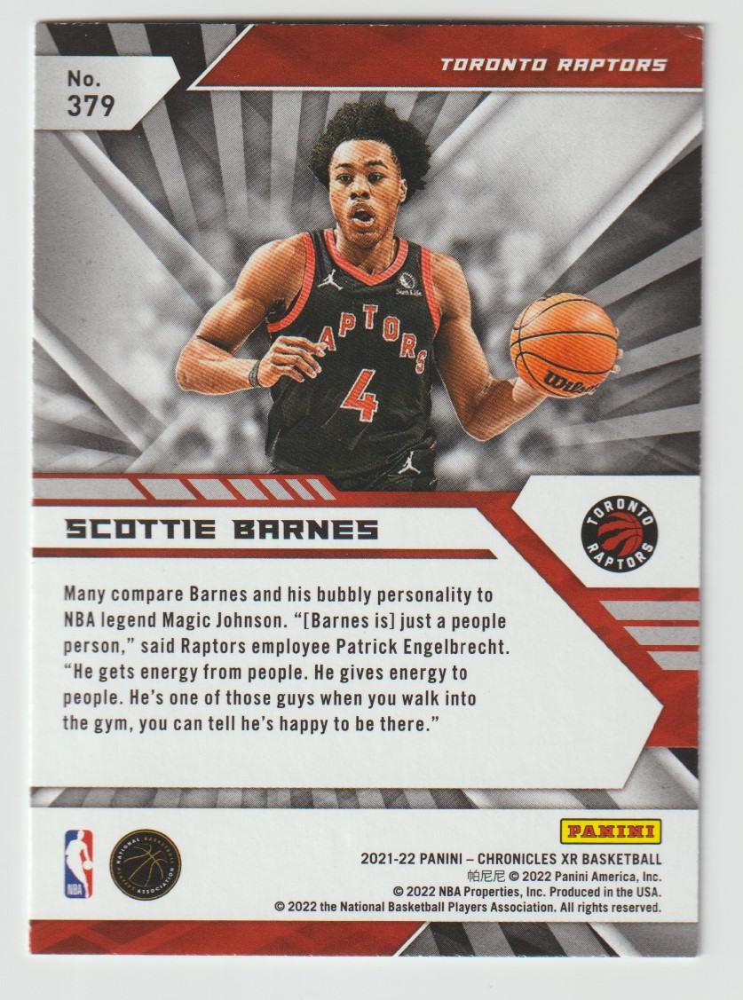 379 Scottie Barnes - Toronto Raptors