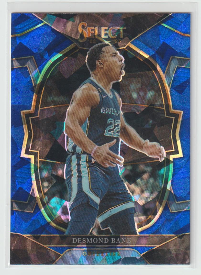 063 Desmond Bane - Memphis Grizzlies Blue Cracked Ice