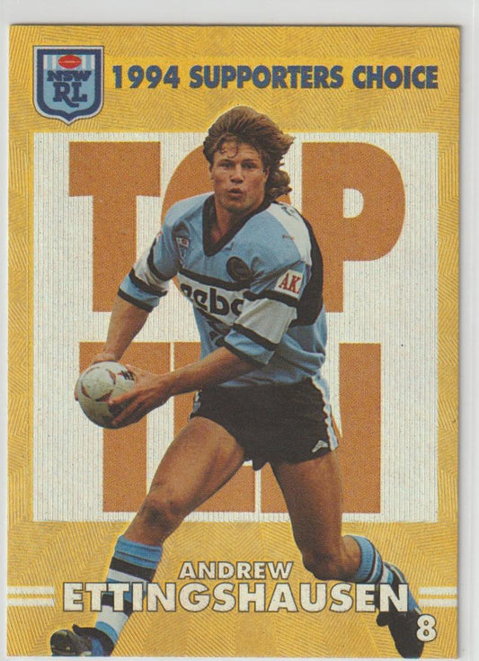 1994 Supporters Choice Top 10 8 Andrew Ettinghausen Cronulla Sharks