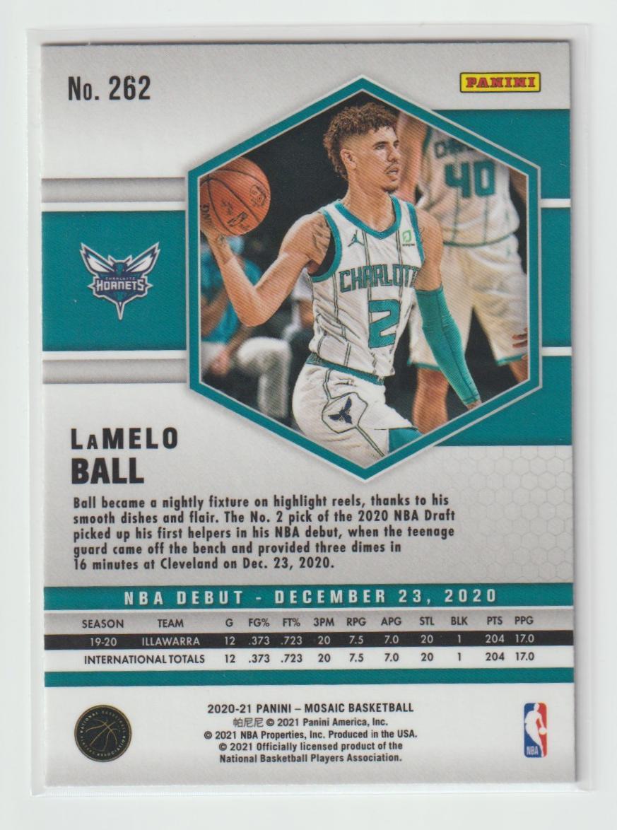 262 LaMelo Ball - Charlotte Hornets