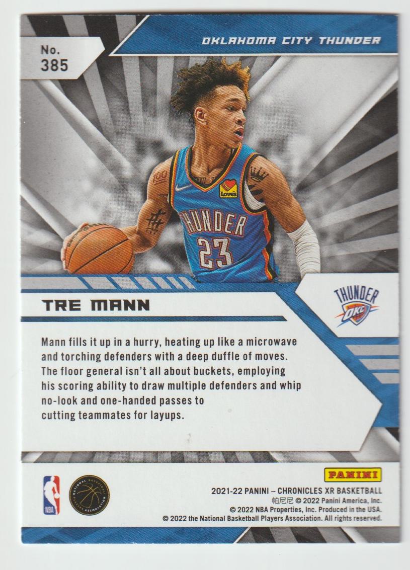 385 Tre Mann - Oklahoma City Thunder