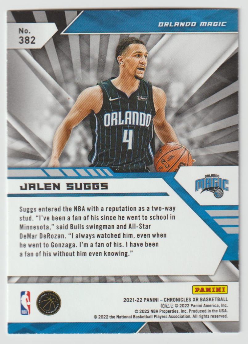 382 Jalen Suggs - Orlando Magic Green