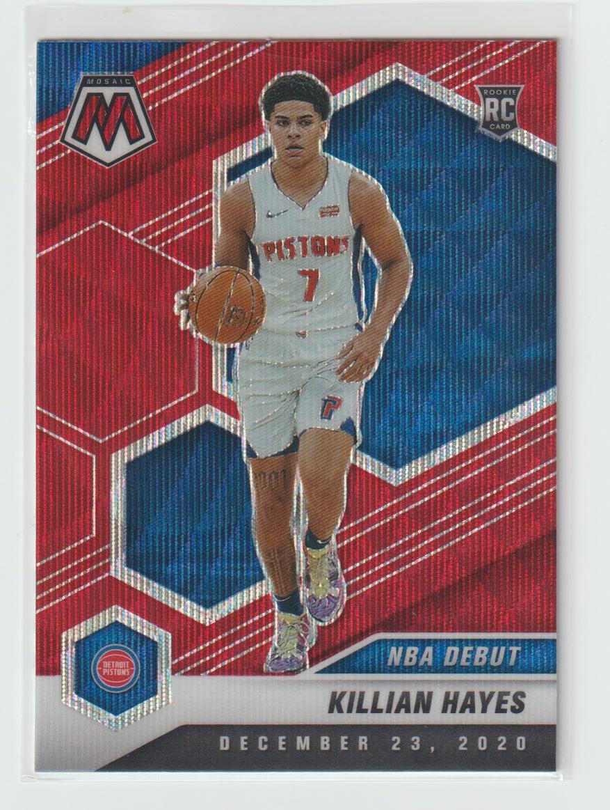 270 Killian Hayes - Detroit Pistons Red Wave