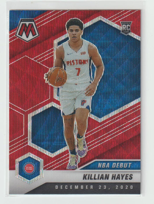 270 Killian Hayes - Detroit Pistons Red Wave