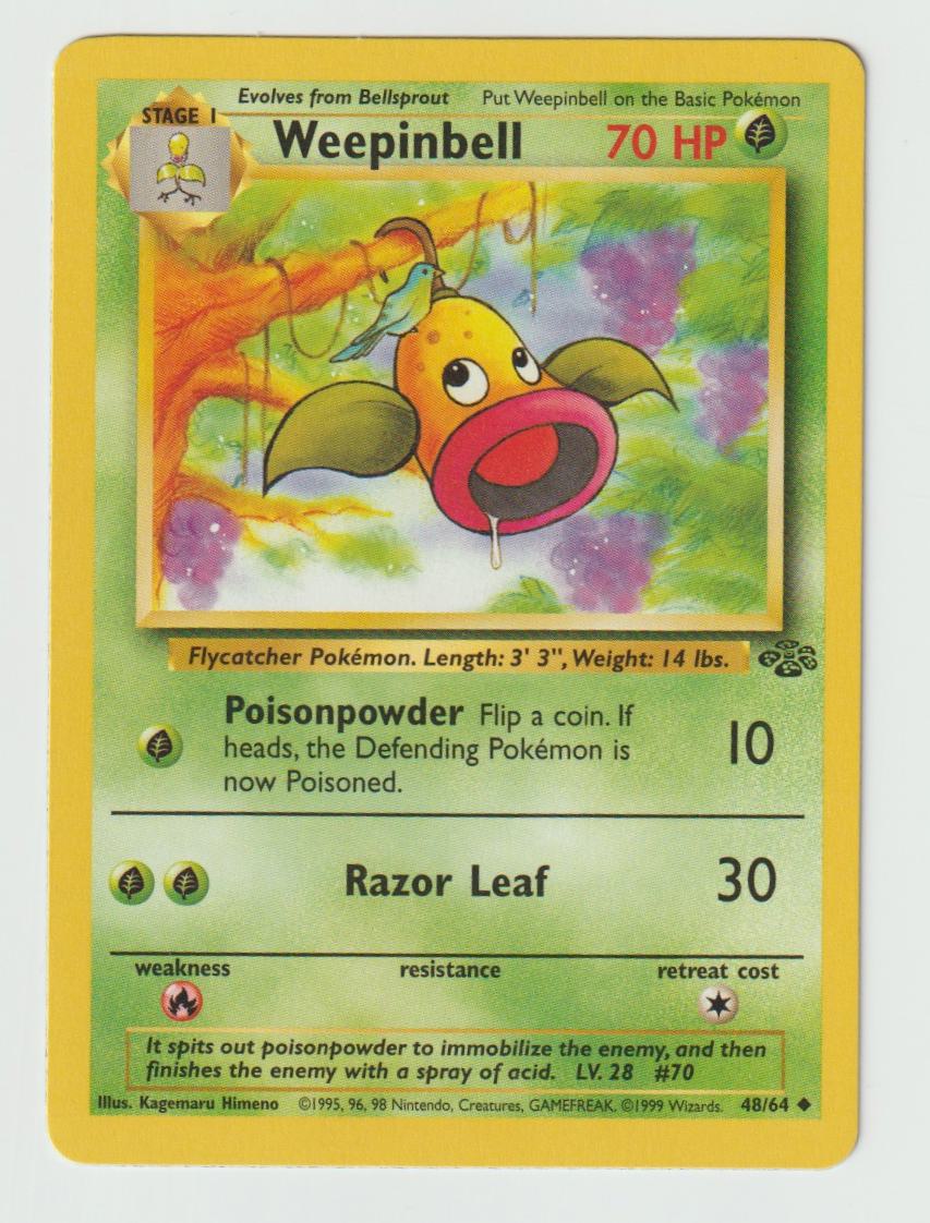 48/64: Weepinbell – Grass – Uncommon