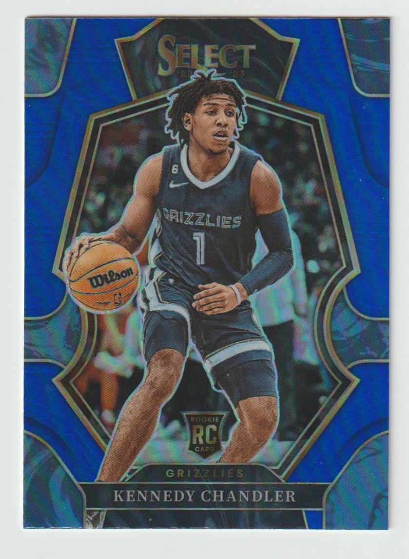 173 Kennedy Chandler - Memphis Grizzlies Blue Prizm