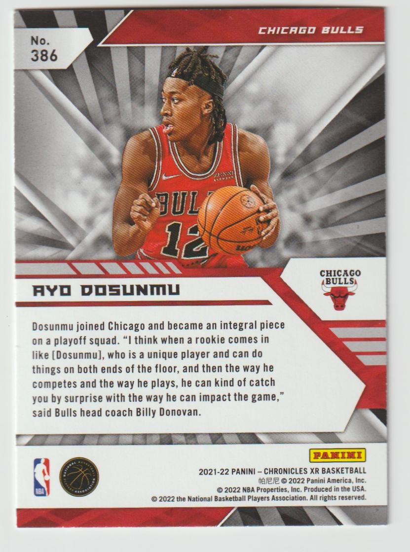 386 Ayo Dosunmu - Chicago Bulls