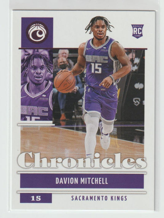 042 Davion Mitchell - Sacramento Kings Pink