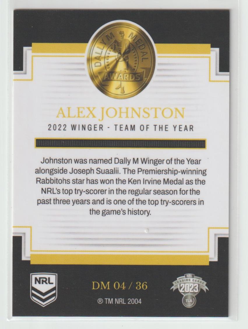 Dally M Awards DM 04  RABBITOHS ALEX JOHNSTON
