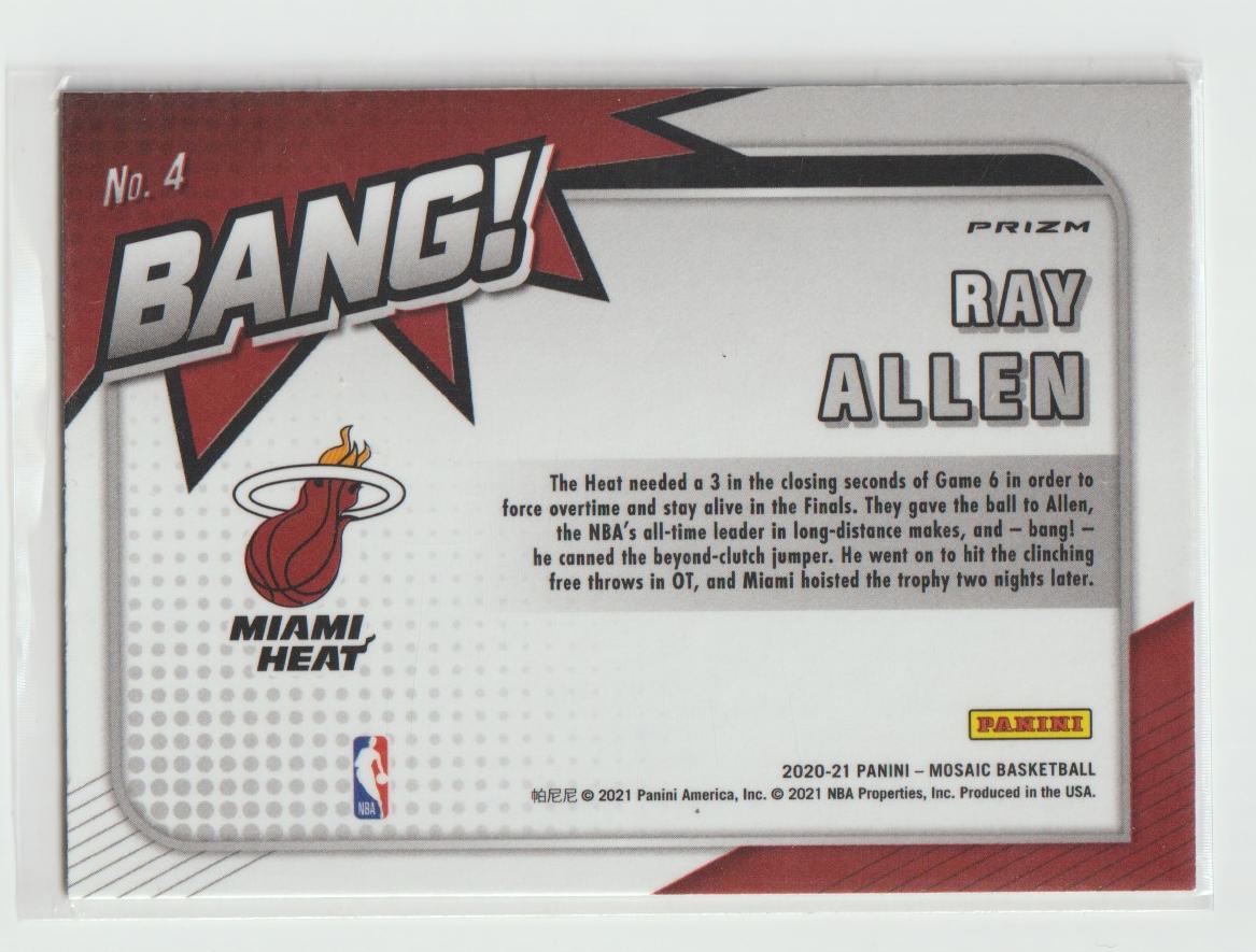 Bang 4 Ray Allen - Miami Heat Green