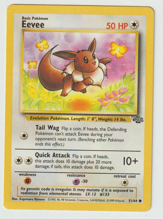 51/64: Eevee – Colorless – Common
