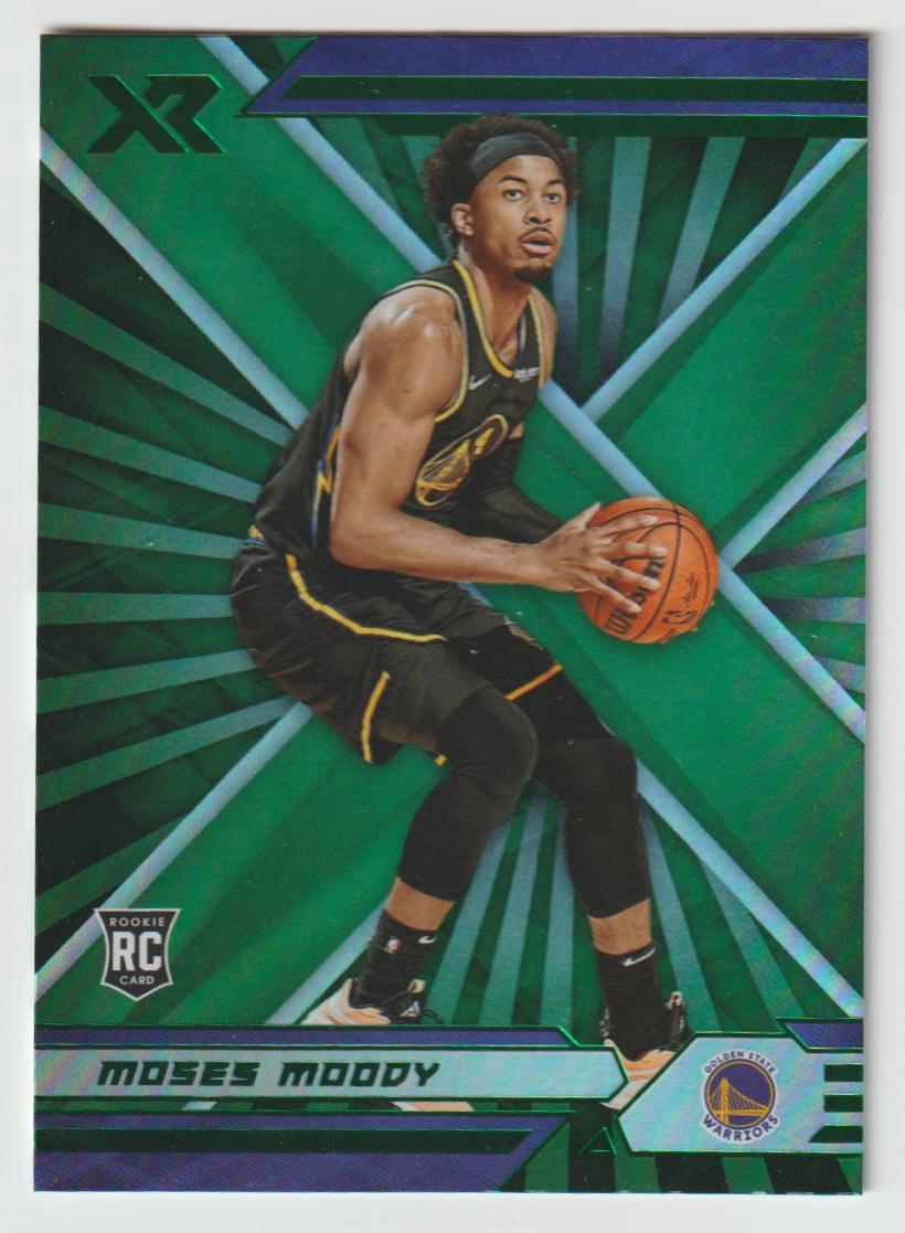 391 Moses Moody - Golden State Warriors Green