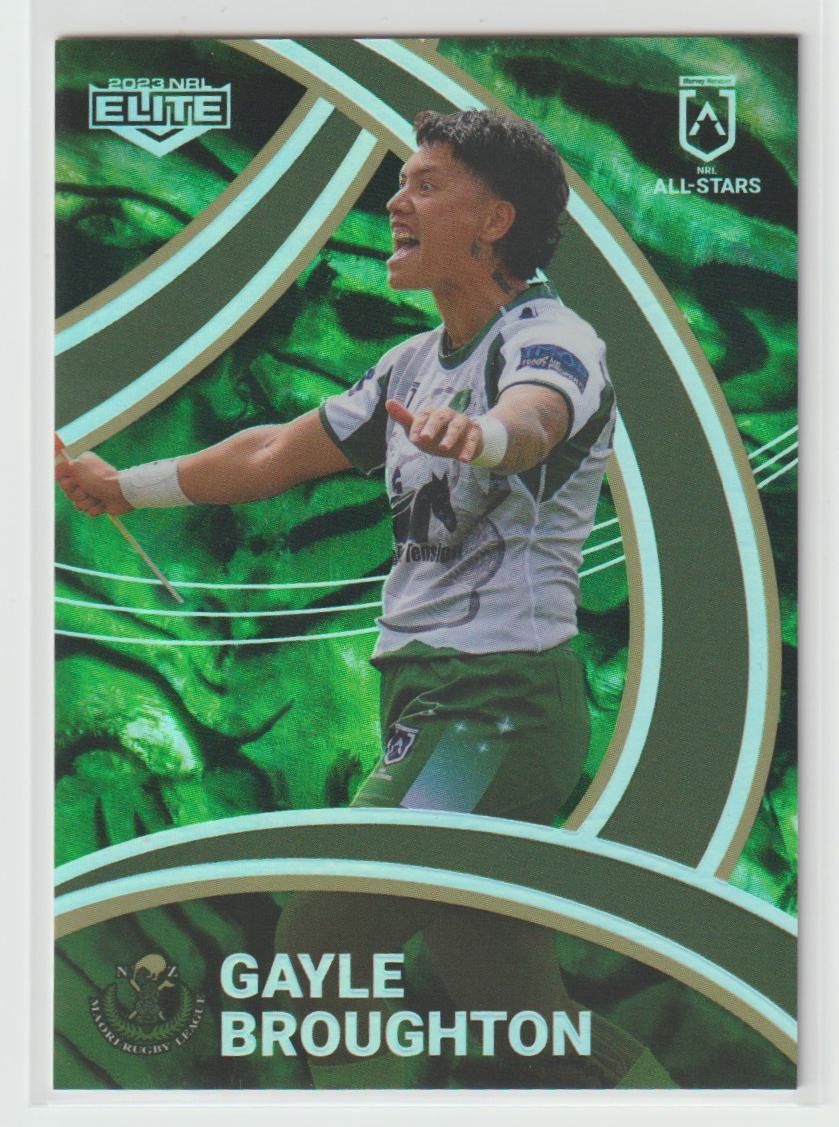 All Stars AS 10 M?ORI GAYLE BROUGHTON