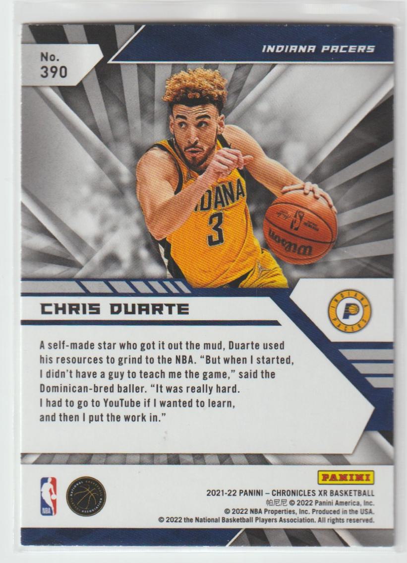 390 Chris Duarte - Indiana Pacers