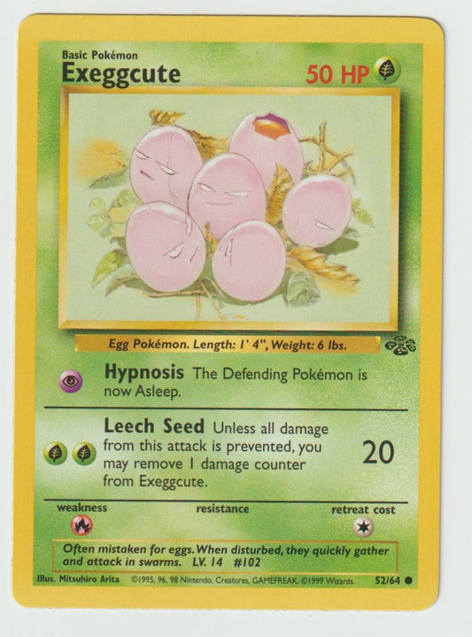 52/64: Exeggcute – Grass – Common
