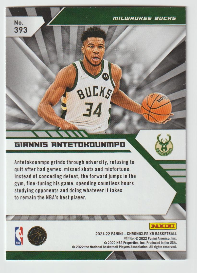 393 Giannis Antetokounmpo - Milwaukee Bucks