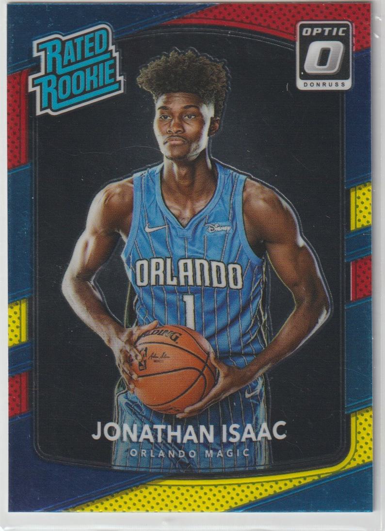 195 Jonathan Isaac - Orlando Magic  Mega Box Red/Yellow