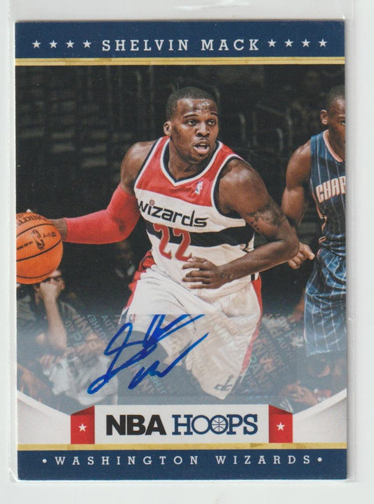 271 Shelvin Mack Washington Wizards Base Autograph