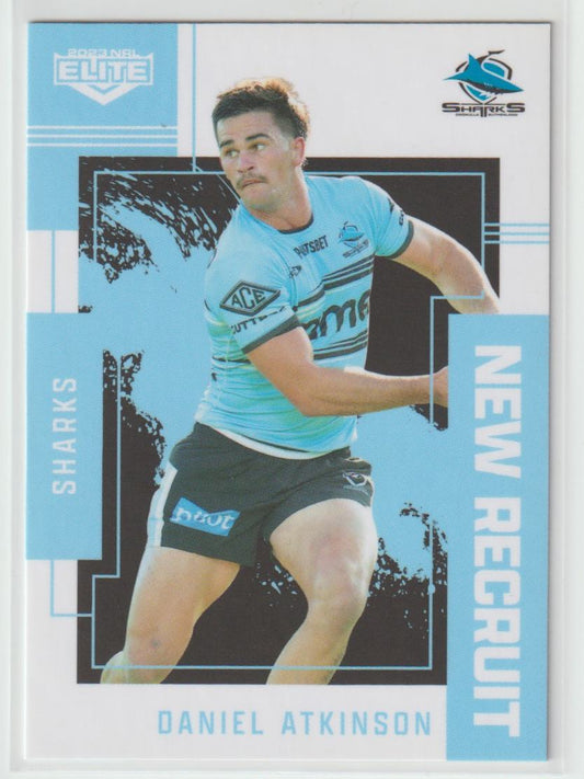 New Recruits NR 08  SHARKS DANIEL ATKINSON