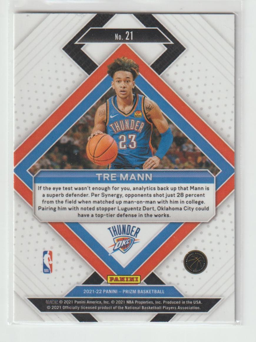 Emergent 021 Tre Mann - Oklahoma City Thunder