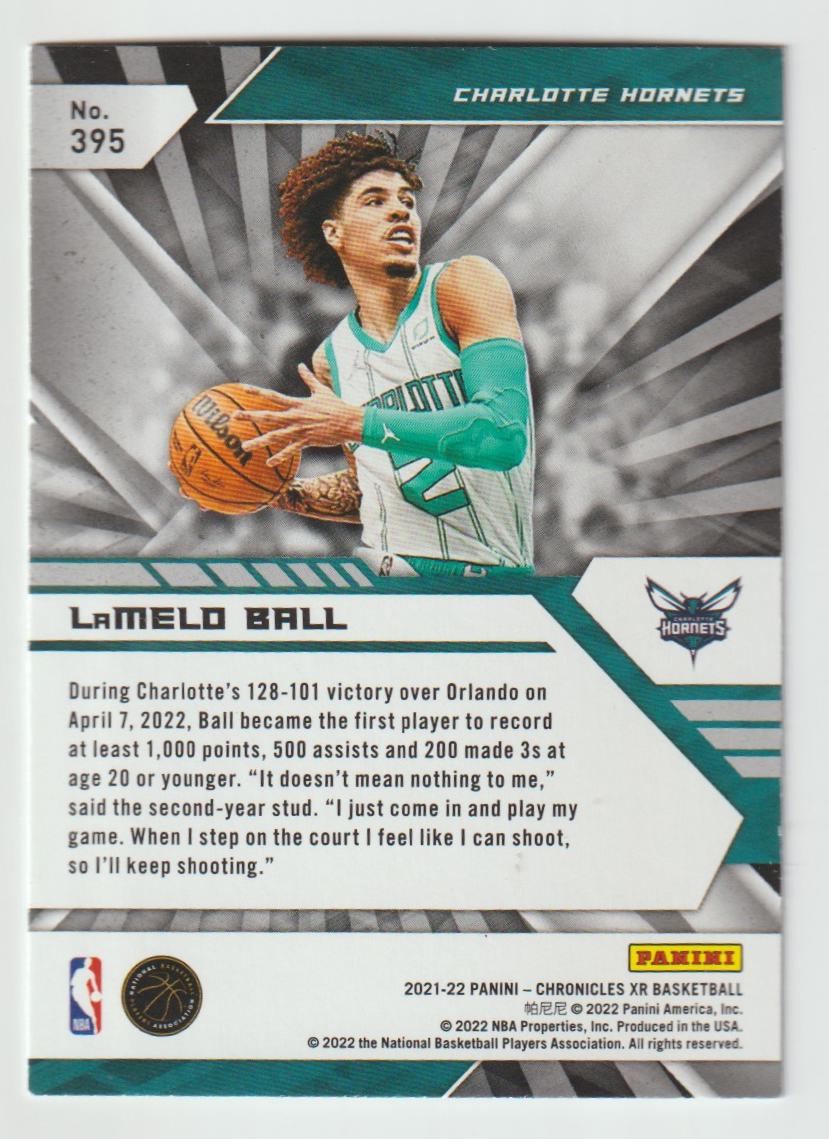 395 LaMelo Ball - Charlotte Hornets