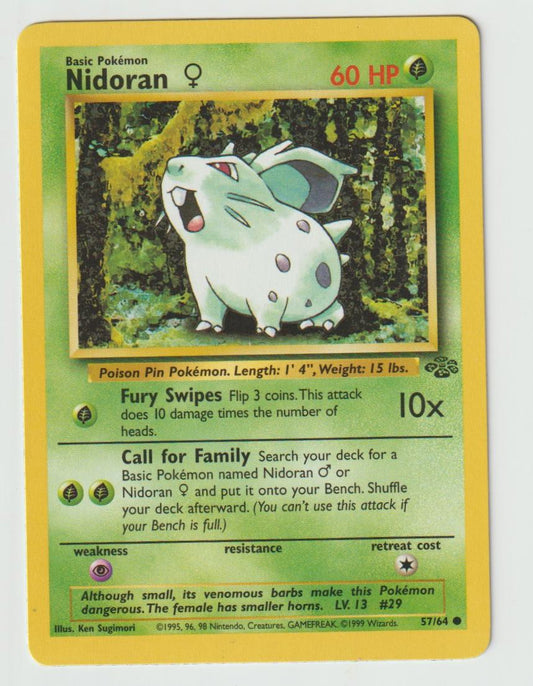 57/64: Nidoran – Grass – Common