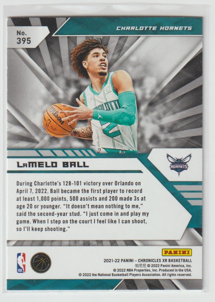 395 LaMelo Ball - Charlotte Hornets Green