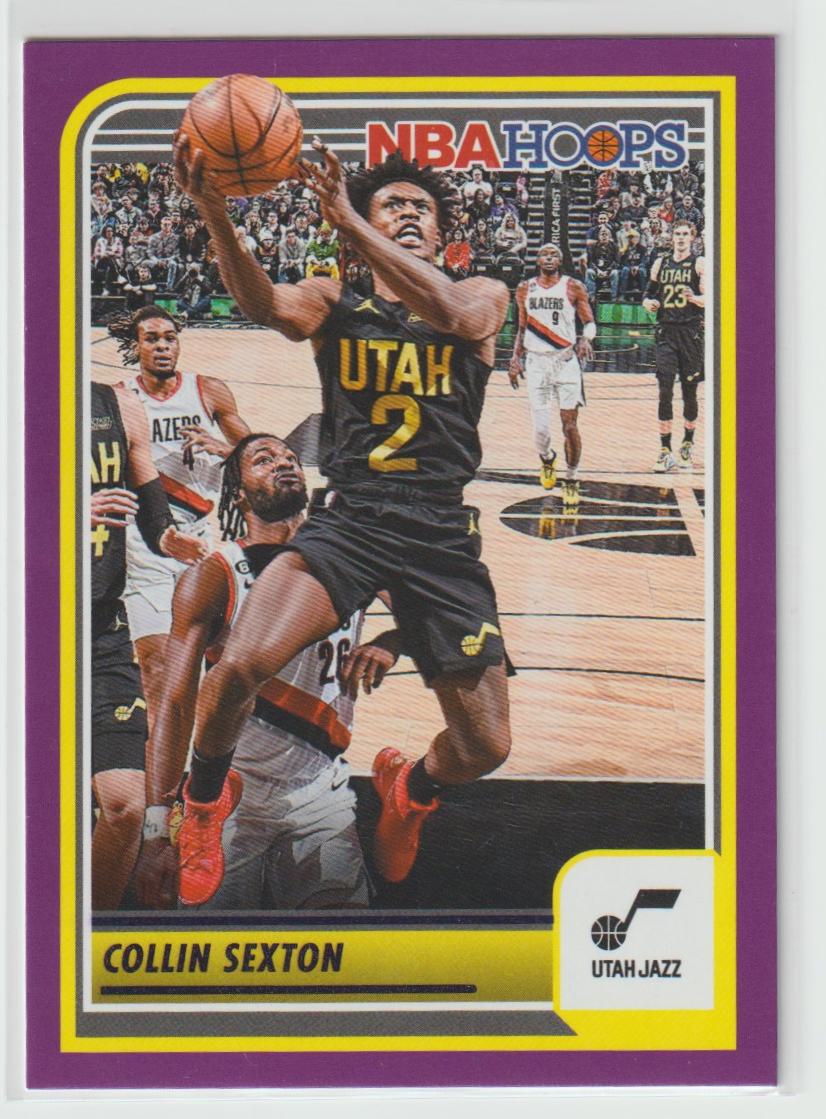 016 Collin Sexton - Utah Jazz Purple