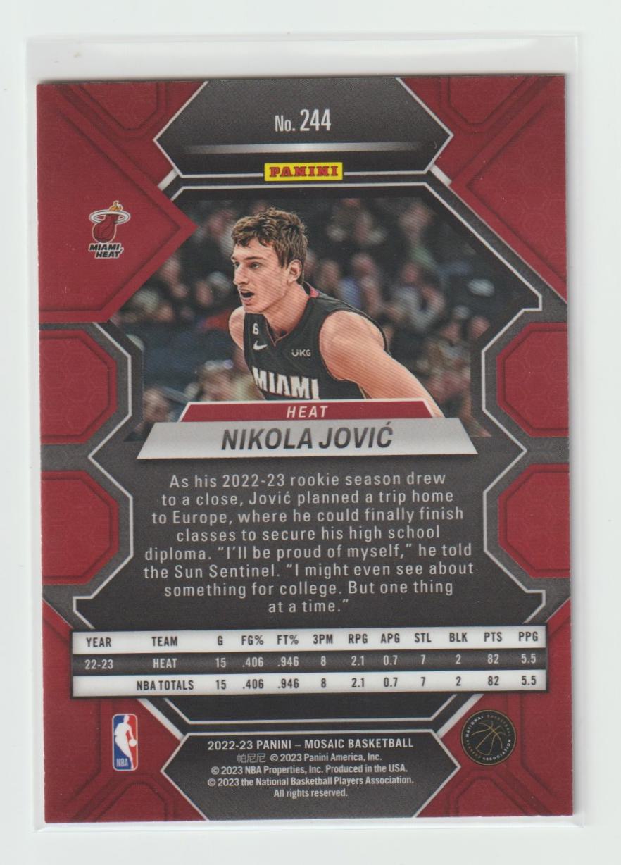244 Nikola Jovic Miami Heat