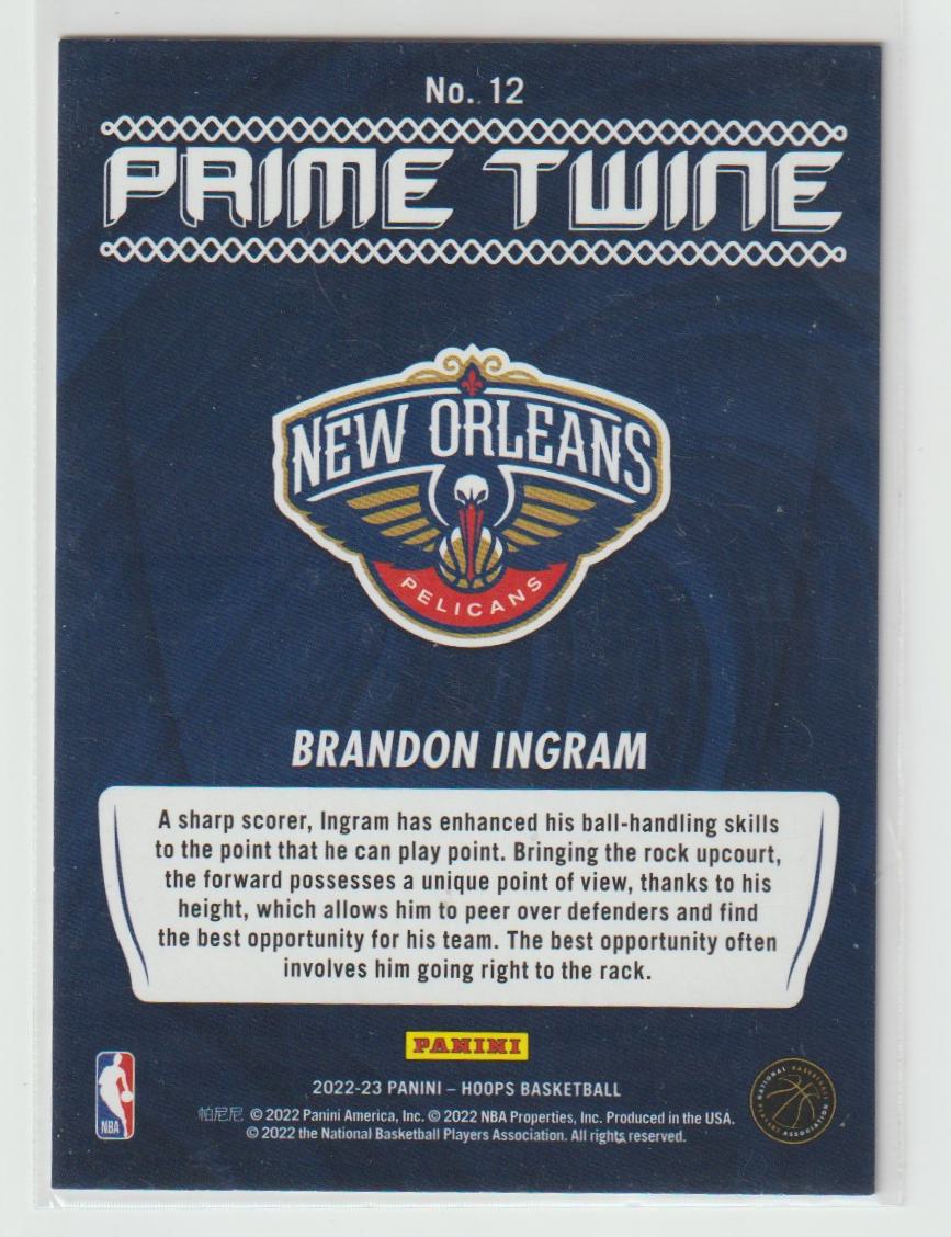 Prime Twine 012 Brandon Ingram - New Orleans Pelicans