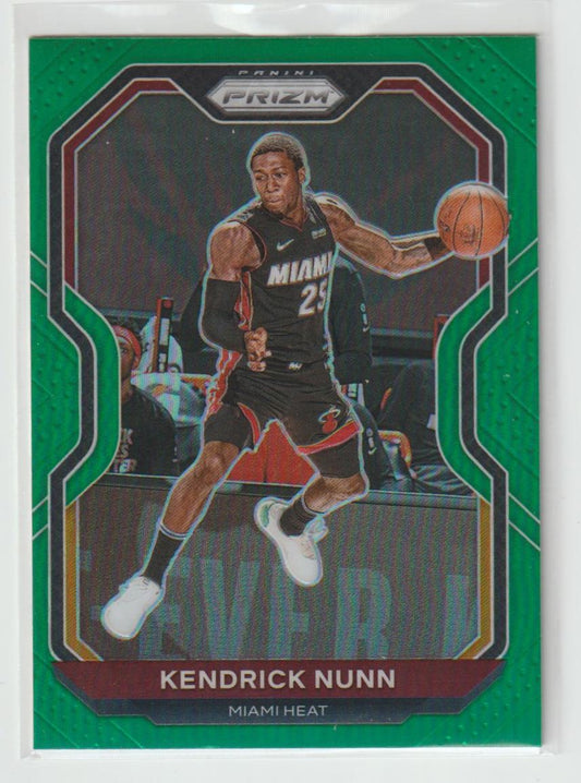 213 Kendrick Nunn - Miami Heat Green Prizm
