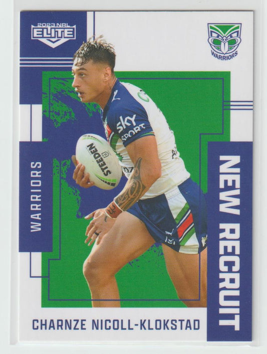 New Recruits NR 32 WARRIORS CHARNZE NICOLL-KLOKSTAD