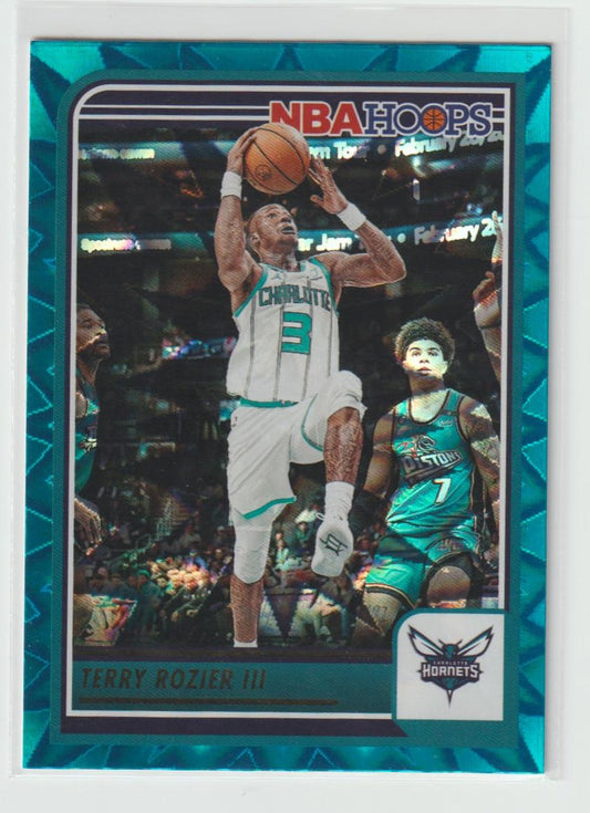 218 Terry Rozier III - Charlotte Hornets Teal Explosion