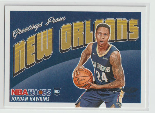 Rookie Greetings 004 Jordan Hawkins - New Orleans Pelicans