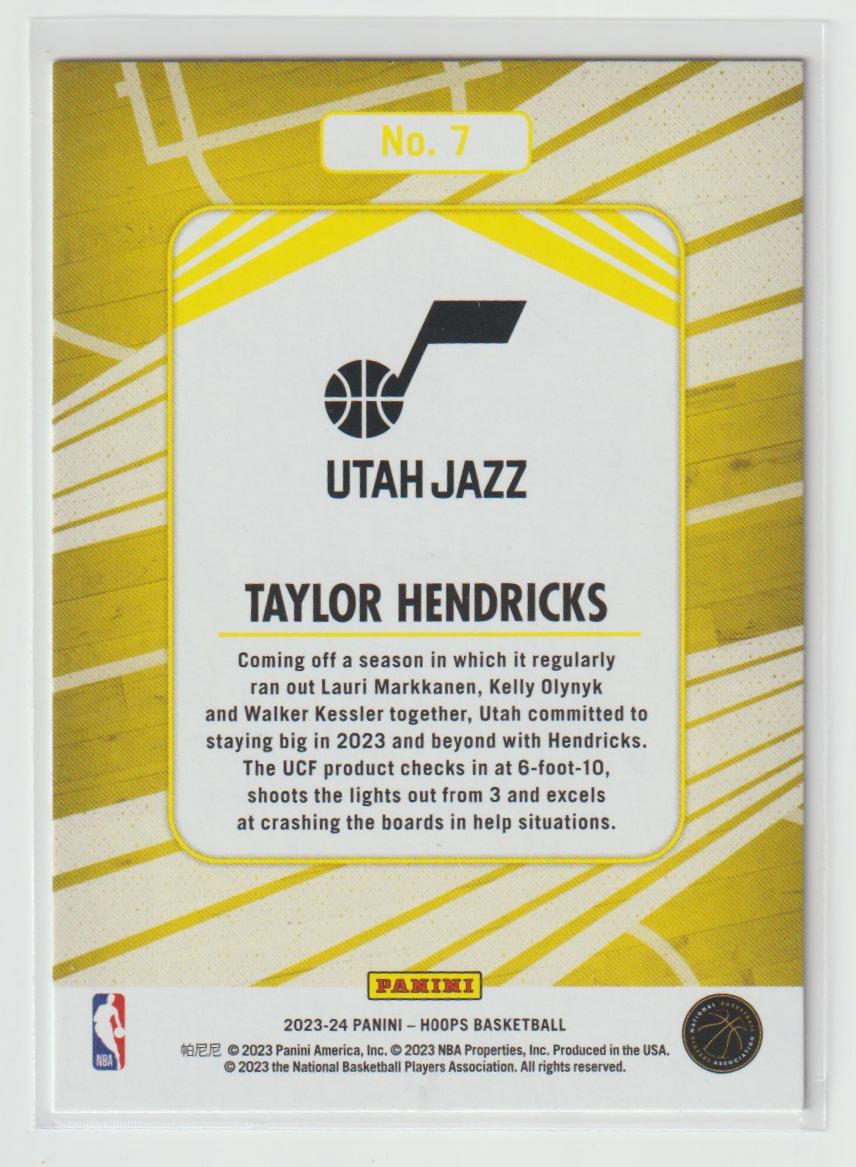 We Got Next 007 Taylor Hendricks - Utah Jazz