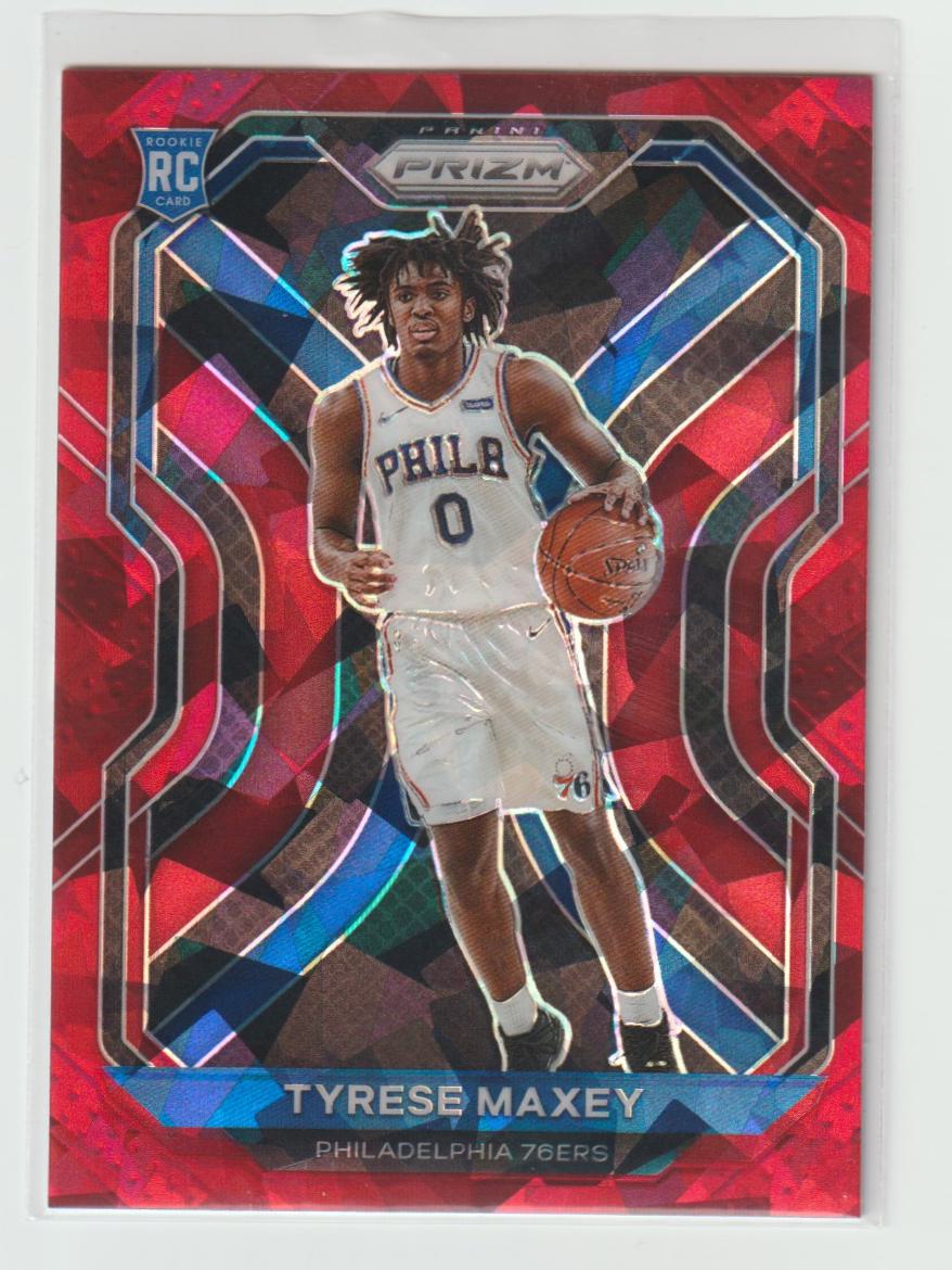 256 Tyrese Maxey - Philadelphia 76ers Red Ice