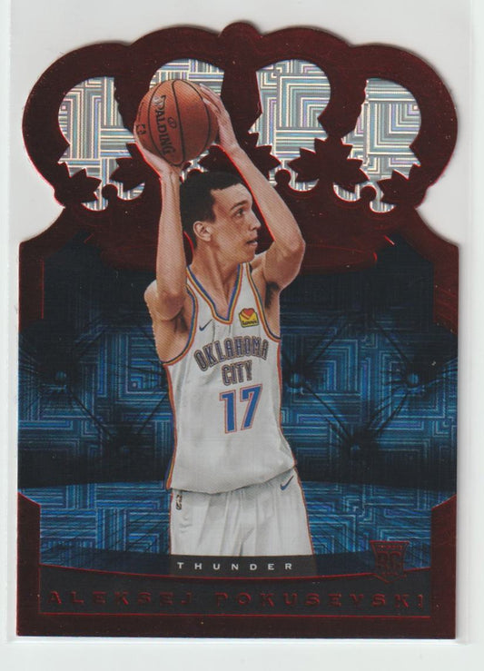 094 Aleksej Pokusevski Oklahoma City Thunder Asia Exclusive Red