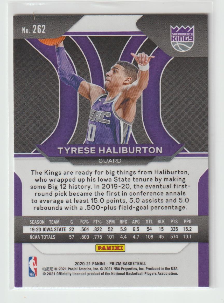 262 Tyrese Haliburton - Sacramento Kings