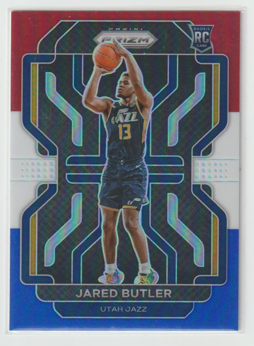 290 Jared Butler - Utah Jazz Red White Blue Prizm