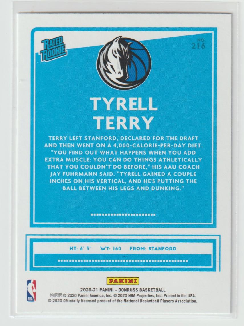 216 Tyrell Terry - Dallas Mavericks