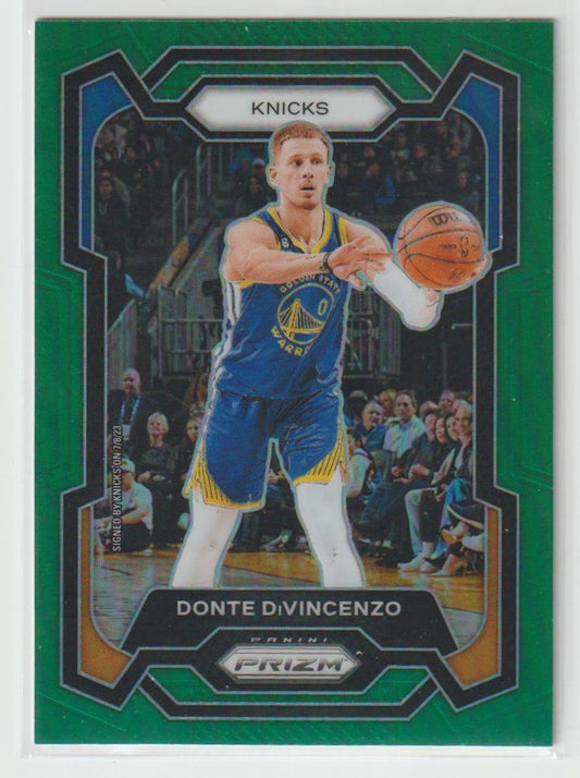 280 Donte DiVincenzo New York Knicks Green