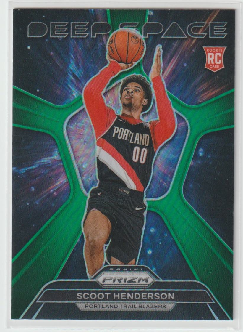 Deep Space 003 Scoot Henderson Portland Trail Blazers Green