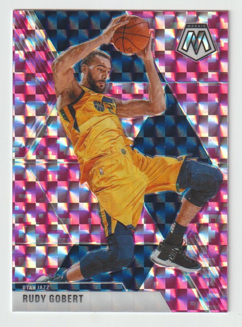 023 Rudy Gobert - Utah Jazz Camo Pink