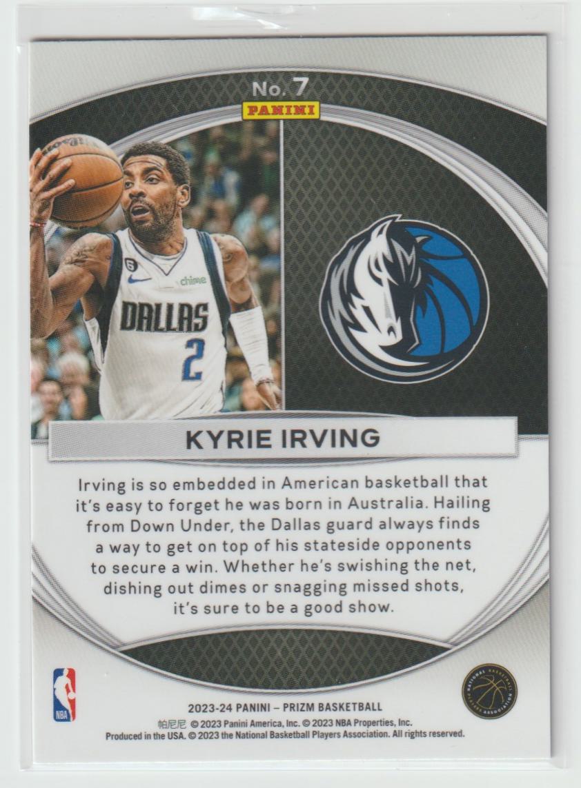 Global Reach 007 Kyrie Irving Dallas Mavericks