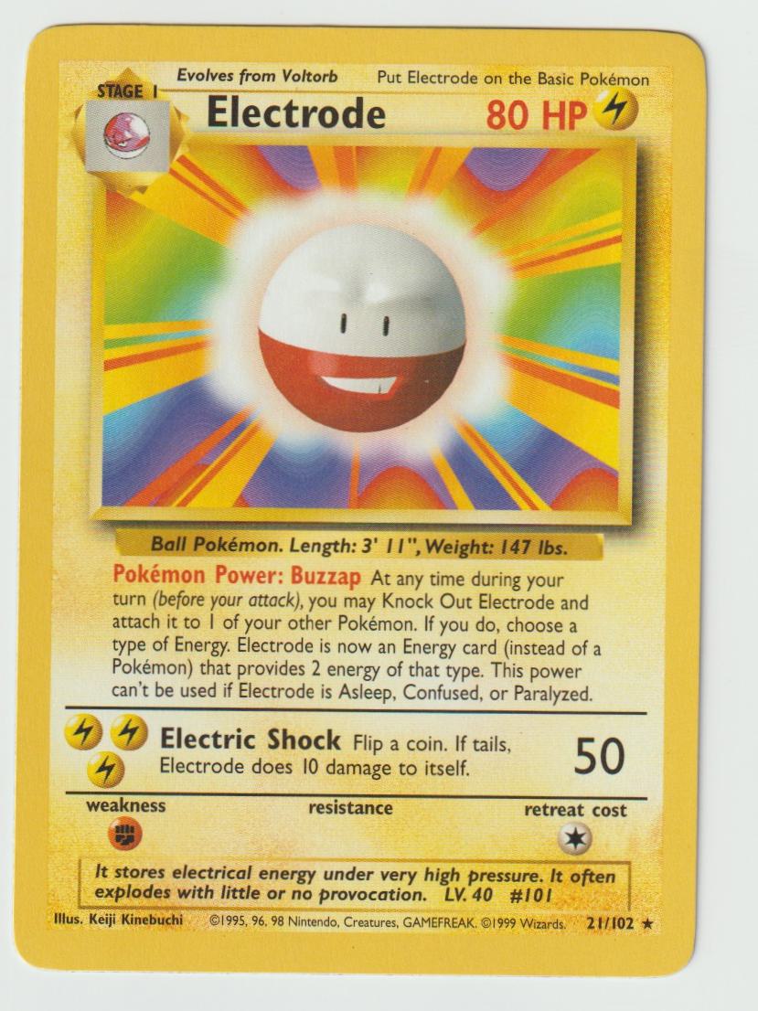 21/102: Electrode – Lightning – Rare