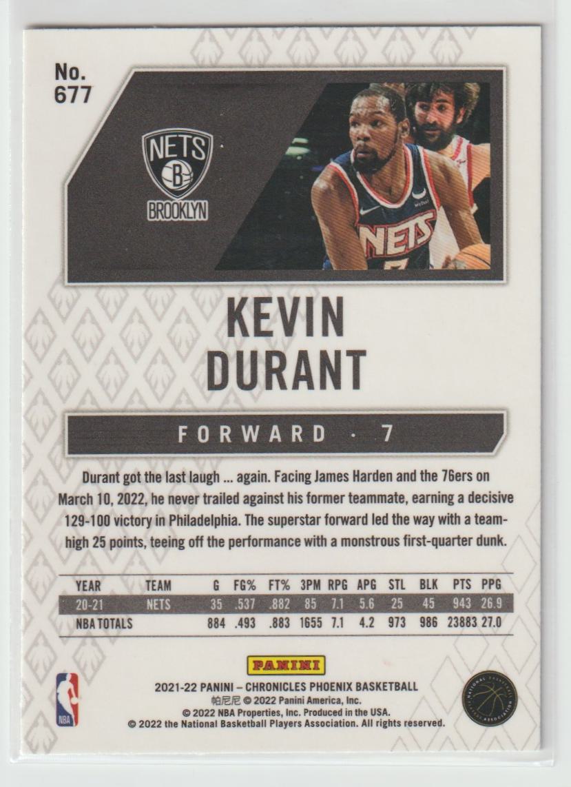 677 Kevin Durant - Brooklyn Nets