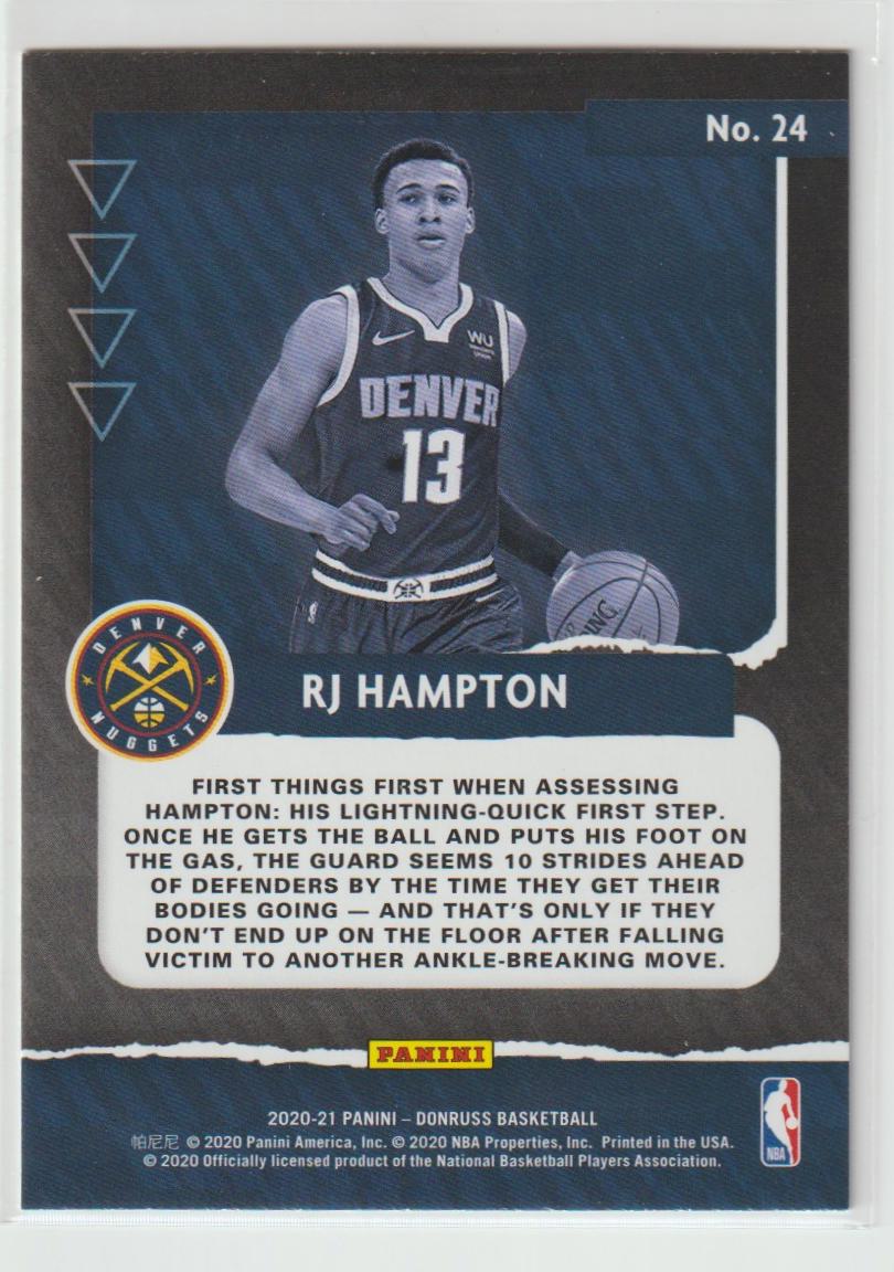 Great X-Pectations 024 RJ Hampton - Denver Nuggets