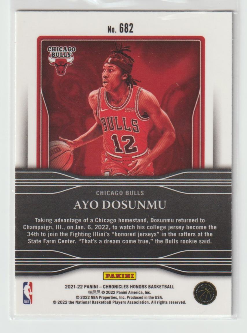 682 Ayo Dosunmu - Chicago Bulls